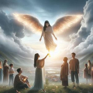 上帝開始差派天使到台宣