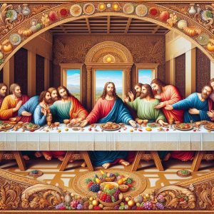 談最後晚餐圖與猶太文化逾越節習俗的爭議